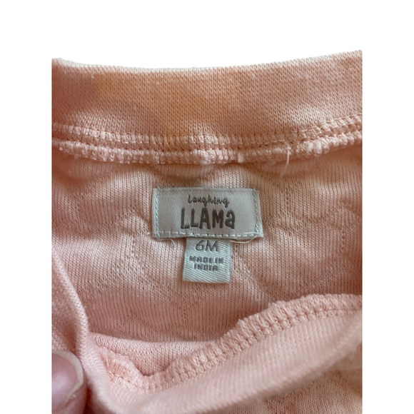 Laughing Llama baby girl matching set 6M Pink Multicolor - Picture 8 of 8